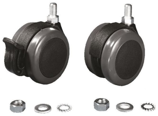 Rittal double swivel castors PU=4 DK 7495000 f.DataRack NEW