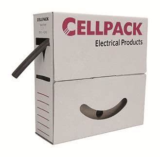 Cellpack dispenserdoos SB 1.2-0.6-.1 krimpkous zwart 15m 127020 NIEUW