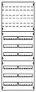 Striebel verdeler 6-rijig 2V5KA 216PLE 1350mm 2-FELDRIG...