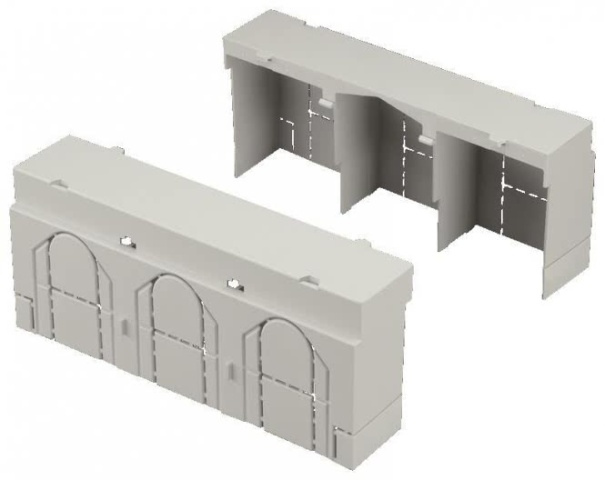 Rittal cover size 2 PU=2 SV 9344540 f.connection compartment for extension NEW