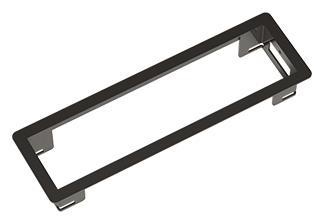 Bachmann POWER FRAME black 915.000 Mounting frame RAL9017 NEW