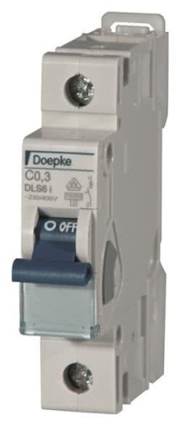 Doepke Automate C 10A DLS 6I C10-1 ** 10kA unipolaire NOUVEAU