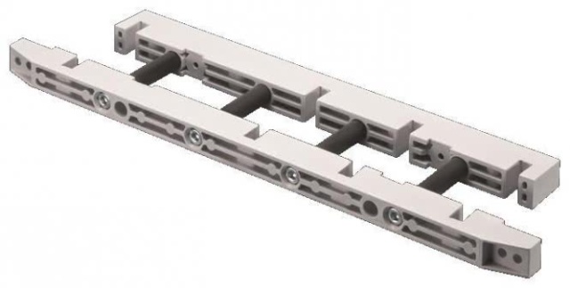 Rittal railsteun SV 9674416 f.E-Cu 60x10mm 3-/4p switch-disconnectorf. NIEUW