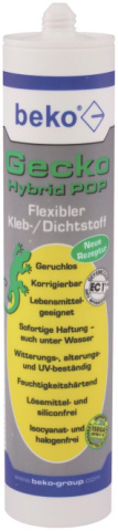 BEKO Flexibele lijm/kit 2453101 !!! wit 310ml patroon Gecko NIEUW