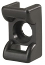 Hellermann KR6G5-PA66-BK(100) Mounting socket 18x12mm...