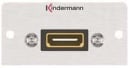 Kindermann Konnect 50 alu - HDMI 7444000542 v1.4 Blende...