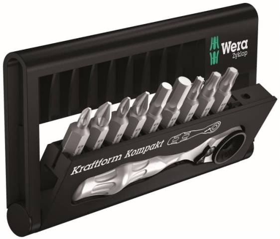 Wera Bit-Check 10 Zyklop Mini 1 10-pcs. 05073645001 NUEVO