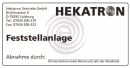 Hekatron Abnahmeschild FSA 3740888 NEU