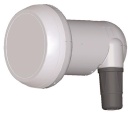 Kathrein Universal-Single-LNB KEL 411 10,70-12,75GHz, 1...