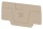 Weidmüller AEP 2C 2.5 Plaque de terminaison beige p.APGTB2.5FT 2.5PE 1514400000 NOUVEAU