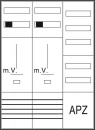 ABN Zählerschrank 3Pkt 2Z 1V S37ZA120 1APZ HLAK IP43...