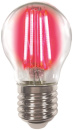 LIGHTME LED-Tropfenlampe 4W rot LM85314 Filament P45 E27...