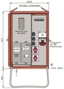 Walther Anschl.vert.schrank WAV0160BR1 44kVA...