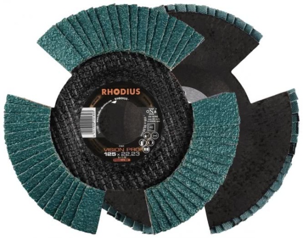 Rhodius flap discs VISION PRO 125x22,23 K40 210631 NEW