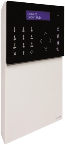 Comelit HUB32LCD Funkzentrale 32 Zonen f.SecurHub WLAN IP NEU