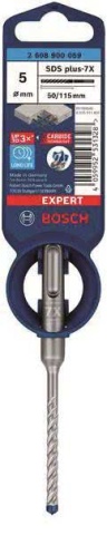 Foret marteau SDS-plus-7X Expert Bosch 5,0x115/50mm 4 taillants 2608900059 NOUVEAU