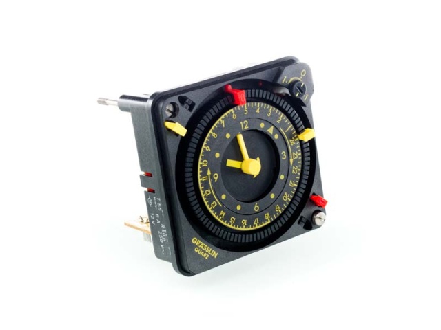 Grässlin QMRT 023350091 Analog clock 12 Volt