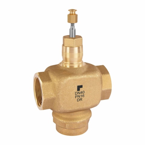 Resideo three-way valve XI, brass, PN 16, female thread DN 32, KVS 16 XI32B16 NEW