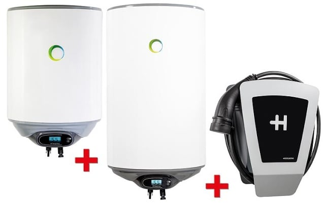 Offerta speciale set 80 l + boiler 30 l + wallbox NUOVO