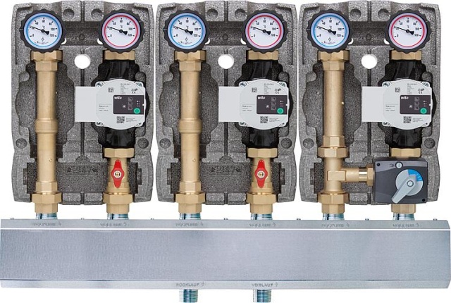 Easyflow module manifold group 2xdirect circuit,1xmixer circuit type DiDIMI25 NEW