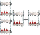 Actieset verwarmingscircuitverdeler ACT2, 6...