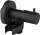 Evenes wall connection elbow incl. shower holder with integrated shut-off DN15 (1/2) black matt NEW