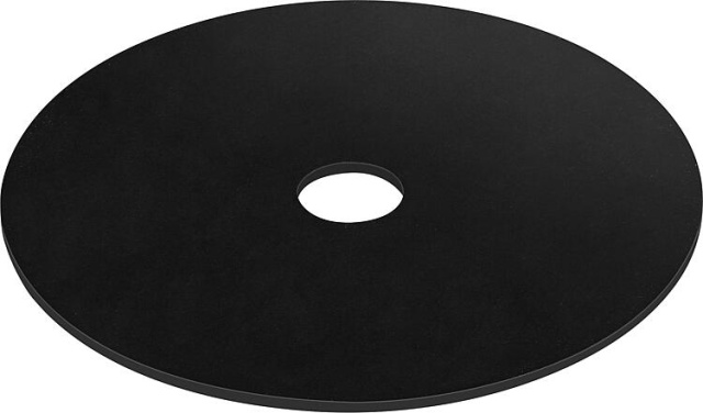 Rubber membranes 58 x 8.5 x 1 mm, black, PU 25 NEW