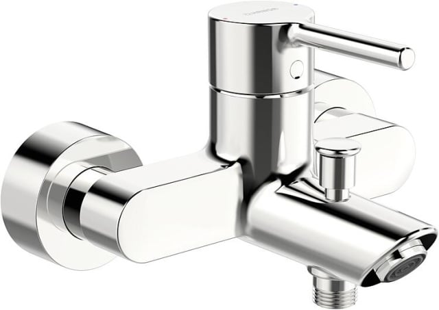 Miscelatore Hansa per vasca da bagno a parete HANSAVANTIS Uscita 113mm cromo NUOVO