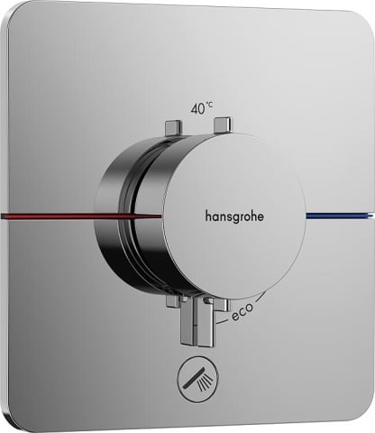 Hansgrohe inbouwthermostaat Hansgrohe ShowerSelect Comfort Q prefab set 1 verbruiker/1 uitloop chroom NIEUW