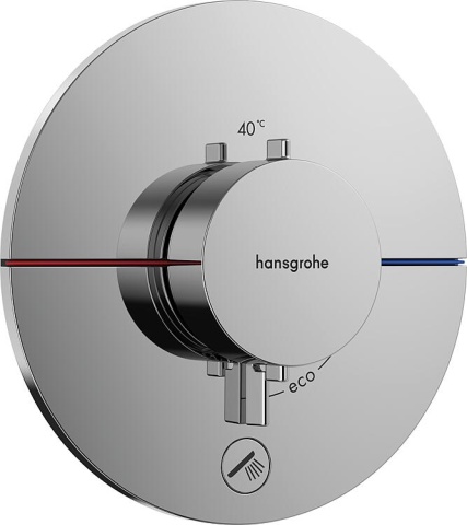 Hansgrohe flush-mounted thermostat Hansgrohe ShowerSelect Comfort S prefabricated set 1 consumer/1 outlet chrome NEW