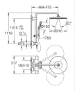 Brause-System Grohe Rainshower Smartactive 310, mit...