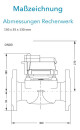 Sensus WMZ PoThF-Set FS 90 qp 60 B DN80 L:300 FL PN16...