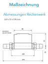 Sensus WMZ PoThF-Set PF130 Qp 3,5 B DN25 L:150 AG1...