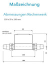 Sensus WMZ PoThF-Set PF130 Qp 6 B DN25 L:260 AG1...