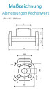 Sensus WMZ PoThF-Set PF130 Qp 60 B DN100 L:360 FL PN16...