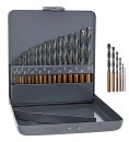 Alpen metal drill bit set 19 pcs. and spare drill bit 6...