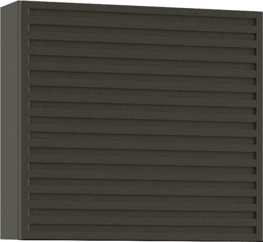 Wall unit BLIES, 400x400x170mm, Stripes Carbon grey NEW