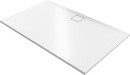 Plato de ducha Hüppe EasyFlat mineral fundido blanco 1000x900x30 mm Desagüe: lado largo NUEVO