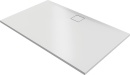 Shower tray Hüppe EasyFlat mineral cast white 1400x800x30 mm Drain: long side NEW