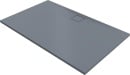 Duschwanne Hüppe EasyFlat Mineralguss grau matt 1800x1000x30 mm Ablauf:lange Seite NEU