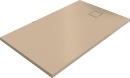 Plato de ducha Hüppe EasyFlat mineral fundido beige mate 1000x900x30 mm desagüe:lado corto NUEVO