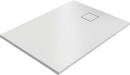 Piatto doccia Hüppe EasyFlat mineral cast bianco 1200x800x30 mm scarico: lato corto NUOVO