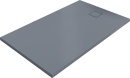 Piatto doccia Hüppe EasyFlat mineral cast grigio opaco 1200x800x30 mm scarico: lato corto NUOVO