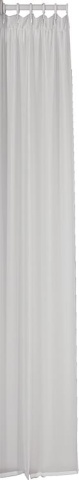 Shower curtain Hewi Dekor 80, 1200x2000mm 8 eyelets, plain white NEW