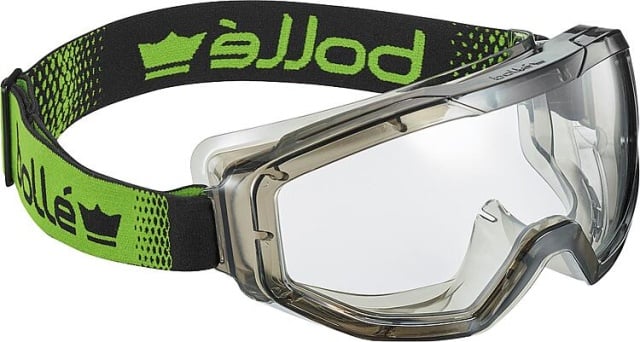 bolle safety goggles Globe waterproof with headband NEW