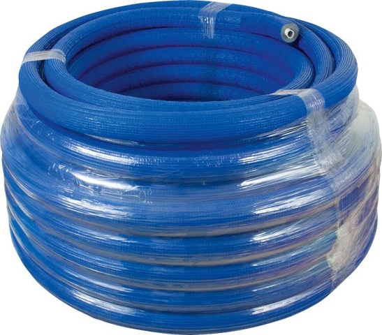 MULTITUBO aluminium composite pipe blue insulation S13 Ø16x2.0mm, PU50m NEW