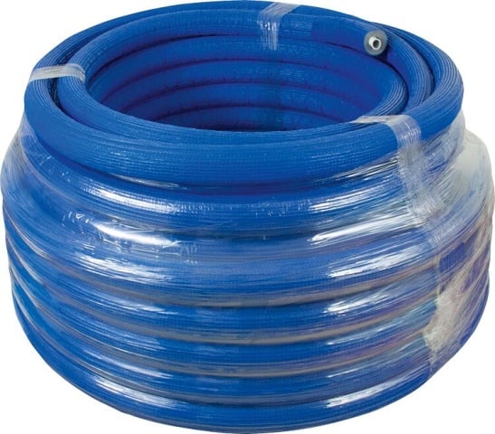 MULTITUBO aluminium composite pipe blue insulation S13 Ø32x3.0mm, PU50m NEW