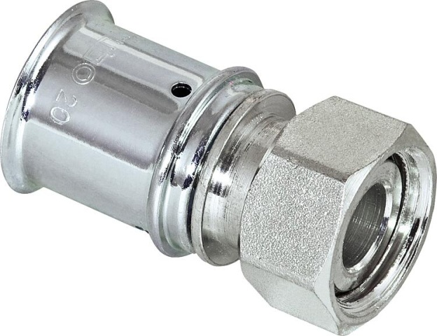 MULTITUBO compression fitting Ø16mm-DN15 (1/2") female thread, tin-plated NEW