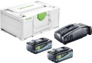 Akku-Set Festool SYS 18V 2x8,0/SCA16 mit 2x 8 Ah Akkus...