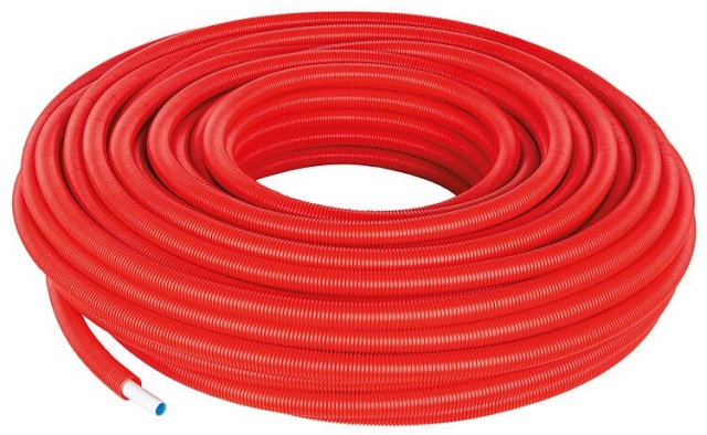 Uponor Uni Pipe PLUS white in protective pipe Ø20mm x 2.25mm - 28/23, red, length 75m NEW